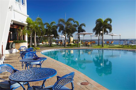 Pool at Hotel Cardoso, Maputo, Mozambique Stock Photo - Rights-Managed, Code: 862-03807915