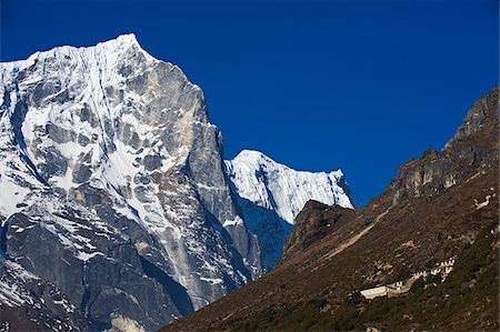 simsearch:862-03808073,k - Asie, Népal, Himalaya, Parc National de Sagarmatha, Solu Khumbu Everest région, patrimoine mondial de l'Unesco, monastère Gompa de Thame Photographie de stock - Rights-Managed, Code: 862-03808089