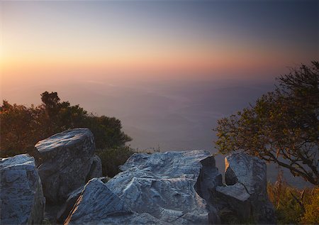 God's Window at dawn, Drakensberg Escarpment, Mpumalanga, South Africa Stock Photo - Rights-Managed, Code: 862-03808248