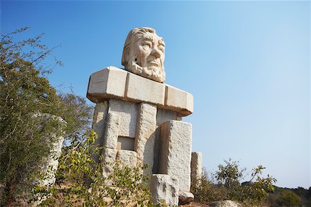 simsearch:862-03354002,k - Statue of Paul Kruger at Paul Kruger Gate, Kruger National Park, Mpumalanga, South Africa Foto de stock - Con derechos protegidos, Código: 862-03808278