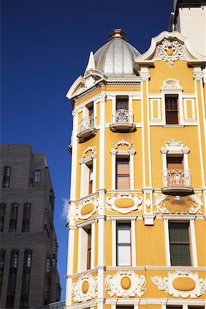 Colonial architecture on Adderley Street, City Bowl, Cape Town, Western Cape, South Africa Stock Photo - Rights-Managed, Code: 862-03808375