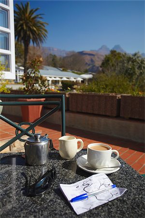 Tea at Cathedral Peak Hotel, Cathedral Peak Nature Reserve, Ukhahlamba-Drakensberg Park, KwaZulu-Natal, South Africa Stock Photo - Rights-Managed, Code: 862-03808433