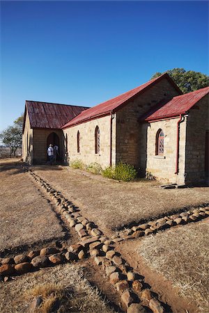 People visiting church at Rorke's Drift, Thukela, KwaZulu-Natal, South Africa Stock Photo - Rights-Managed, Code: 862-03808504