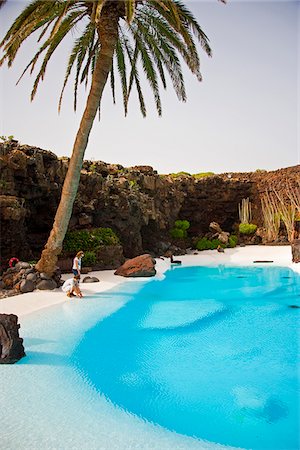 Jameos del Agua, architecture et nature de l'artiste César Manrique. Île de Lanzarote. Photographie de stock - Rights-Managed, Code: 862-03808562