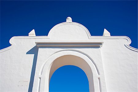 Architecture detail in the town of Teguise in Lanzarote Island. Stock Photo - Rights-Managed, Code: 862-03808572