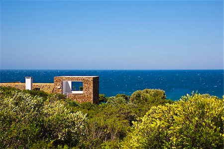 spanish house - Modern house in the coast of Cadiz, Andalusia, Spain Stock Photo - Rights-Managed, Code: 862-03808597