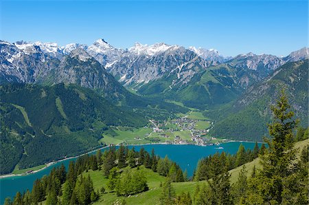 simsearch:862-08698669,k - Lake Achensee, Tyrol, Austria Foto de stock - Con derechos protegidos, Código: 862-03887312