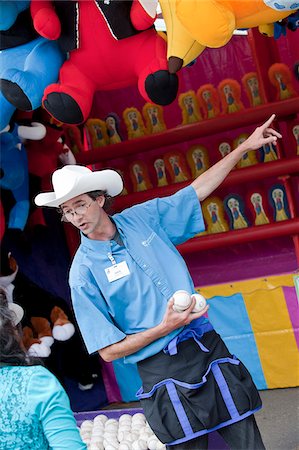 Midway attractions at the Calgary Stampede, Canada Stock Photo - Rights-Managed, Code: 862-03887478