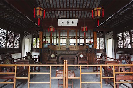 simsearch:862-07909492,k - Pavilion in Humble Administrator's Garden (UNESCO World Heritage Site), Suzhou, Jiangsu, China Foto de stock - Con derechos protegidos, Código: 862-03887545