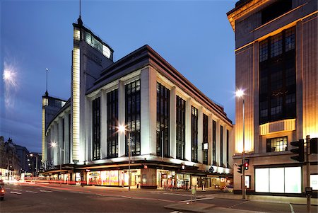 shops of london england - The Barkers Deparment Strore in London Kensington. Stock Photo - Rights-Managed, Code: 862-03887602