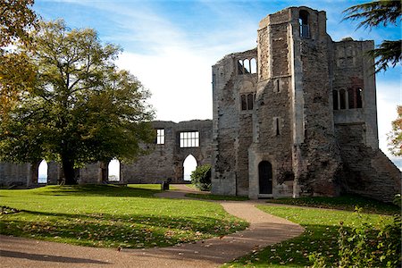 England. Newarks ancient castle, the location of King Johns death. Foto de stock - Con derechos protegidos, Código: 862-03887634