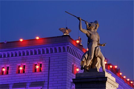 The Kommandantur Building Unter den Linden in Berlin, headquarters of Bertelsmann, Germany Fotografie stock - Rights-Managed, Codice: 862-03887847