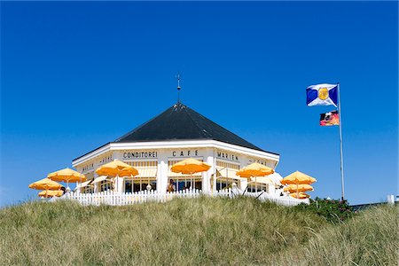 Café, hauteur de Marien, Norderney, Frise, Allemagne de l'est Photographie de stock - Rights-Managed, Code: 862-03887896