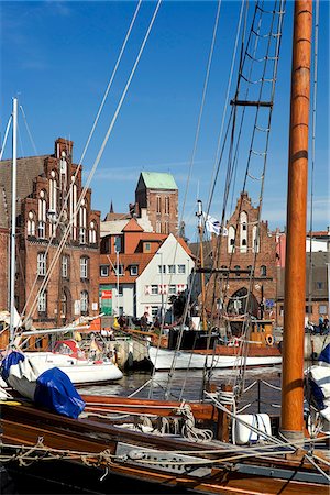 simsearch:862-03887941,k - Harbour, Wismar, Mecklenburg-Western Pomerania, Germany Stock Photo - Rights-Managed, Code: 862-03887941