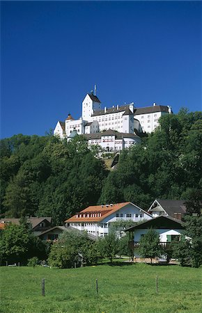simsearch:862-03888121,k - Hohenaschau château, Aschau, Priental vallée, Chiemgau, Bavière, Allemagne Photographie de stock - Rights-Managed, Code: 862-03888006