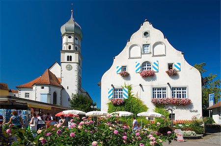simsearch:862-03888872,k - Château et le clocher à Wasserburg, lac de Constance, Bavière, Allemagne Photographie de stock - Rights-Managed, Code: 862-03888067