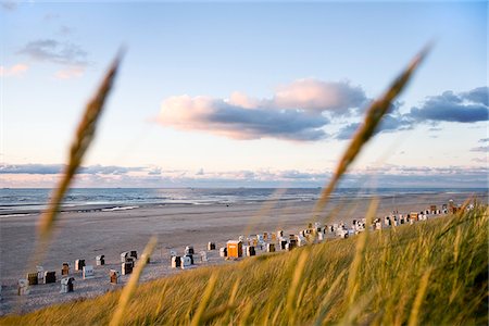 east frisian islands - Beach, Spiekeroog Island, East Frisian Islands, East Friesland, Lower Saxony, Germany Foto de stock - Con derechos protegidos, Código: 862-03888173