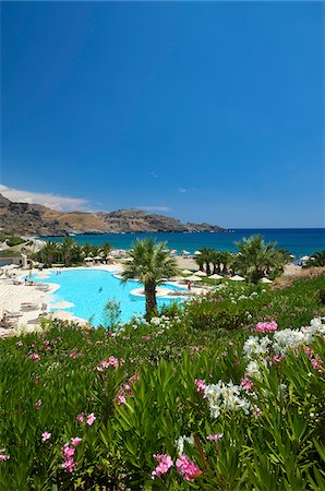 simsearch:862-03888324,k - Swimming Pool at Damnoni Beach near Plakias, Crete, Greece Foto de stock - Con derechos protegidos, Código: 862-03888329