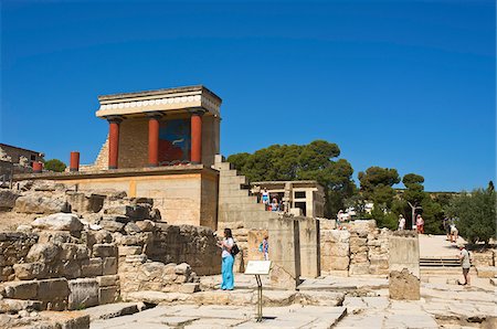 simsearch:862-03888385,k - Archaeological excavation site, Minoan Palace, Heraklion, Crete, Greece Foto de stock - Con derechos protegidos, Código: 862-03888355