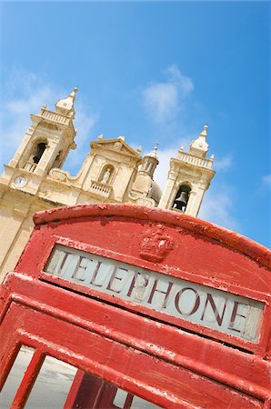 simsearch:862-03888872,k - Boîte de cathédrale et téléphone à Zebbug, Malte Photographie de stock - Rights-Managed, Code: 862-03888859