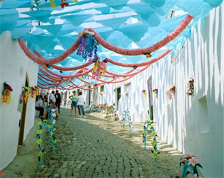 portugal village - Campo Maior people festivities (Festas do Povo), Alentejo, Portugal Stock Photo - Rights-Managed, Code: 862-03889030