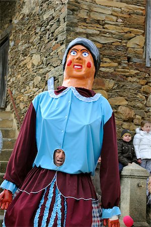 european cultural masks - Traditional masks and carnival at Podence, Tras os Montes, Portugal Stock Photo - Rights-Managed, Code: 862-03889187