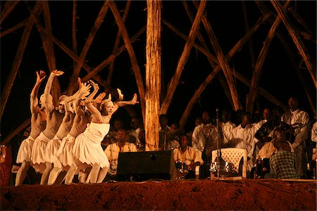 Kigali, Rwanda. Contemporary dancers entertain at FESPAD Pan African dance festival. Stock Photo - Rights-Managed, Code: 862-03889488