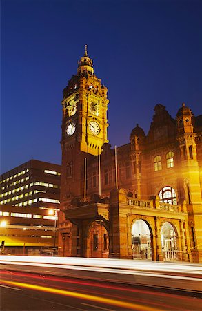 City Hall at dusk, Pietermaritzburg, KwaZulu-Natal, South Africa Stock Photo - Rights-Managed, Code: 862-03889514