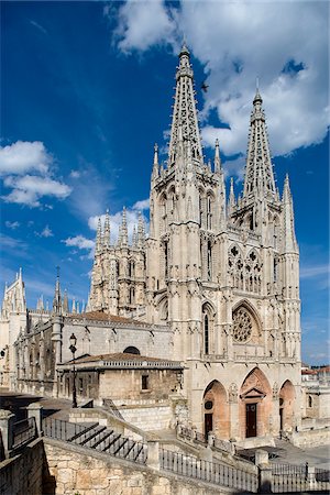 simsearch:400-05079593,k - Cathedral Santa Maria, Road to Santiago, Burgos, Castilla y Leon, Spain Stock Photo - Rights-Managed, Code: 862-03889696