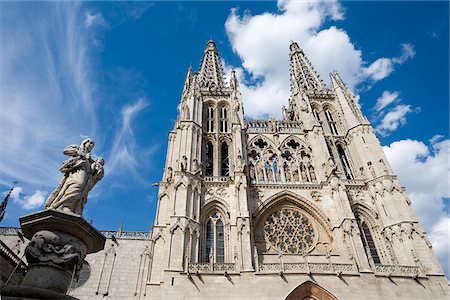 simsearch:400-05079593,k - Cathedral Santa Maria, Road to Santiago, Burgos, Castilla y Leon, Spain Stock Photo - Rights-Managed, Code: 862-03889697