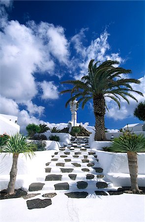 Monumento al Campesino in San Bartolome, Lanzarote, Canary Islands, Spain Foto de stock - Con derechos protegidos, Código: 862-03889725