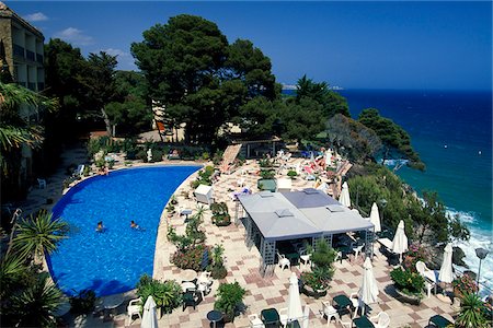 Hotel Cap Roig, Costa Brava, Catalonia, Spain Stock Photo - Rights-Managed, Code: 862-03889755