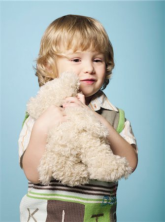 simsearch:877-06833387,k - Little boy with stuffed toy Stock Photo - Rights-Managed, Code: 877-06834036