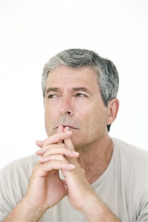 Portrait of a senior man, indoors Stock Photo - Rights-Managed, Code: 877-06832413