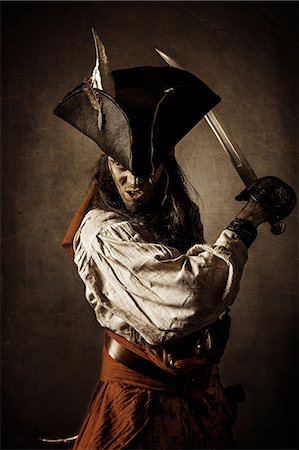 Pirate Stock Photo - Rights-Managed, Code: 877-07460491