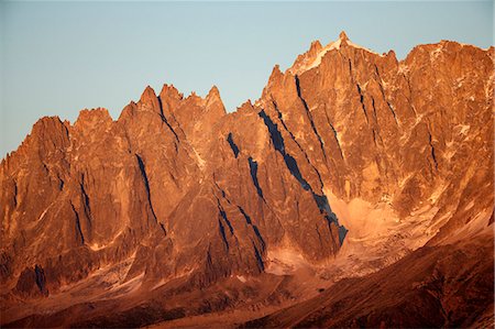 French Alps. France.Mont Blanc massif. France. Foto de stock - Con derechos protegidos, Código: 877-08031367