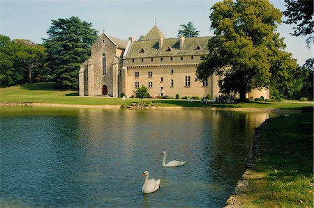 Europe, France, Aveyron, Abbey Loc God. Stock Photo - Rights-Managed, Code: 877-08079056