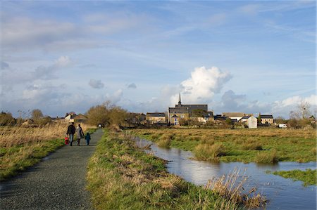 pay de la loire - France,  Lavau-sur-Loire, 44, estuary of the Loire. Stock Photo - Rights-Managed, Code: 877-08079129