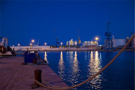 south harbour - Europe, France, Herault, Sete Harbor Commerce. Stock Photo - Rights-Managed, Code: 877-08079144