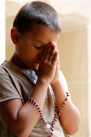 simsearch:877-08127926,k - Praying child. Jerez de la Frontera. Spain. Photographie de stock - Rights-Managed, Code: 877-08127905