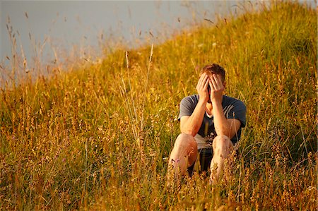 simsearch:877-08129539,k - Man praying outside. Stock Photo - Rights-Managed, Code: 877-08127929