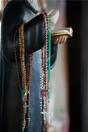 Sainte-Catherine church. Rosaries. Honfleur. France. Photographie de stock - Rights-Managed, Code: 877-08127945