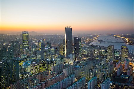 seoul - Korea, Seoul City, Yeouido Distric, The International Financial Center Stockbilder - Lizenzpflichtiges, Bildnummer: 877-08128381