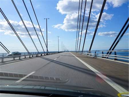 denmark bridge - Sweden,Malmo,Oresund bridge Stock Photo - Rights-Managed, Code: 877-08128700