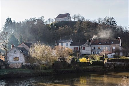 France, Auvergne, Allier, Hérisson Photographie de stock - Rights-Managed, Code: 877-08129249