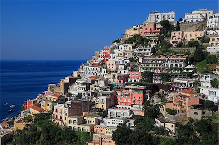 province of salerno - Italy, Sorrente peninsula, Positano Stock Photo - Rights-Managed, Code: 877-08129477