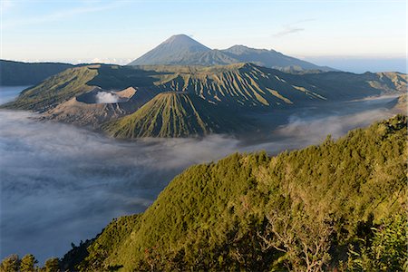 Mount Bromo volcanoes in Tengger Caldera, East Java, Java island, Indonesia, South East Asia Foto de stock - Con derechos protegidos, Código: 877-08129592