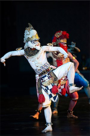 Ramayana ballet in Prambanan temple, Jogyakarta, Java island, Indonesia, South East Asia Stock Photo - Rights-Managed, Code: 877-08129605