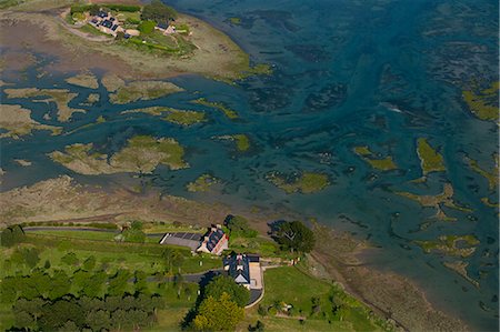 simsearch:877-08031210,k - France, Brittany, Cotes-d'Armor, Bugueles, Breton village attached to the town of Penvenan, aerial view Stockbilder - Lizenzpflichtiges, Bildnummer: 877-08898087