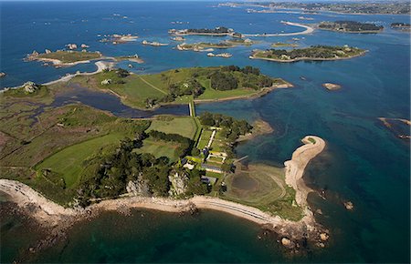 simsearch:877-08898093,k - France, Brittany, Cotes-d'Armor, Port Blanc, Breton village attached to the town of Penvenan, Gildas island, aerial view Stock Photo - Rights-Managed, Code: 877-08898097